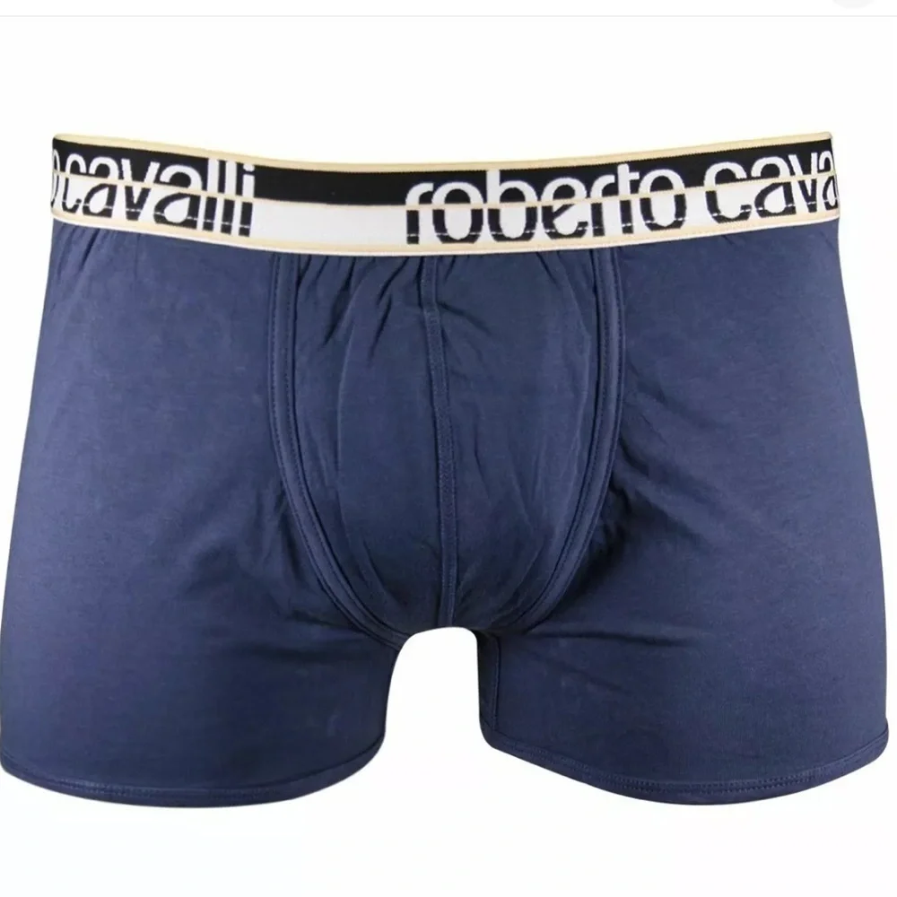 Roberto Cavalli Boxer bi-pack Blue NWT